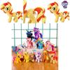 Gorgeous Rainbow My Little Pony Plush Unicorn Doll Huggable Companion For Girls