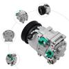 Компрессор кондиционера с муфтой для Hyundai Azera 3.3L 3.8L 2007-2011/Hyundai Santa Fe 2.7L 3.3L 2007-2009/KIA Optima 2.4L 2.7L