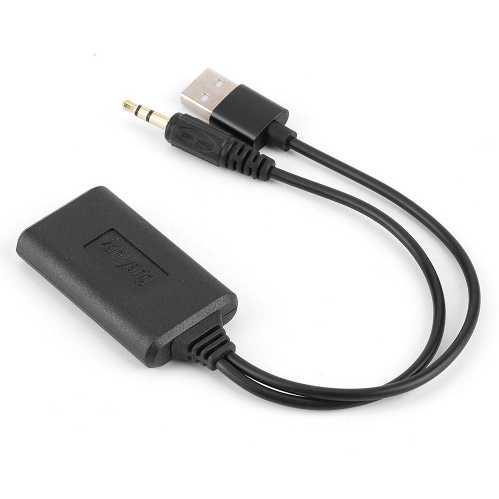 3.5mm0.14in Car AUX Audio Cable Wireless Bluetooth Receiver Adapter HIFI Stereo Music Auto
