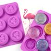 1 шт. Силиконовая форма для мыла с 6 ячейками в форме пчелы, форма для мастики и торта, аксессуары для выпечки
