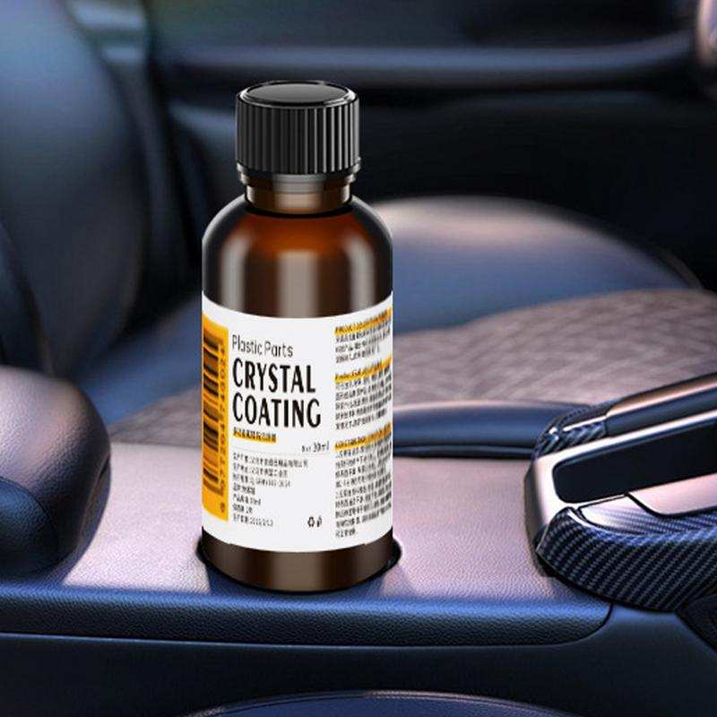 Восстановитель пластика и керамическое покрытие Очиститель пыли для отделки приборной панели салона автомобиля, Полироль и защитное средство от пыли для винила, резины