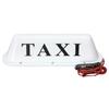 Белый водонепроницаемый такси магнитное основание крыша автомобиля кабина светодиодный знак свет лампа 12В ПВХ