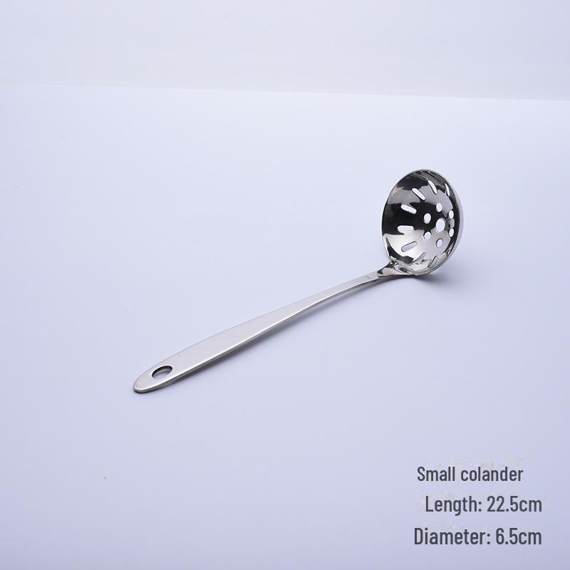 Ложка для супа и дуршлага из нержавеющей стали с длинной ручкой серии Exquisite