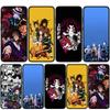 Для Samsung Galaxy S24 S23 iPhone 16 15 14 Xiaomi Redmi Note 13 12 11 Plus 9 Pro Max X XR Чехол для телефона Demon Slayer Kokushibo Kamado Tanjiro OPPO Huawei