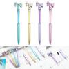 6Pcs Crystal Bead Ballpoint Pen Bow Ballpoint Pen Signature Pen Smooth To Write Guest Sign In Pen for Hotel Reception