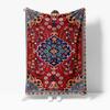 Turecki Vintage Etniczny Kilim Dywan Dywan Podłogowy Pokój Sypialnia Wystrój Dekoracyjna Mata Pokrowiec na Poduszkę Bohema Tekstylia Domowe