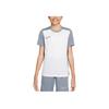Dri-Fit Academy 25 Сухая Удобная Дышащая Быстросохнущая Футбольная Футболка с Коротким Рукавом Детские Топы Белый Угольно-Черный Холодный-Серый HJ3716-101