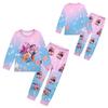 Children's Witch  Girls Printed Suit Long Sleeve Pants Suit