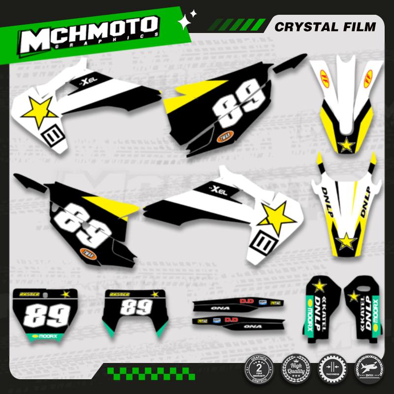 MCHMFG Graphics Decal Stickers Kits For Husqvarna TC FC TX TE FE