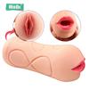 Pocket Real Pussy Artificial Vagina Male Masturbators Cup Soft Deep Throat Realistic Anal Soft Silicone Sex Toys for Men Sextoys