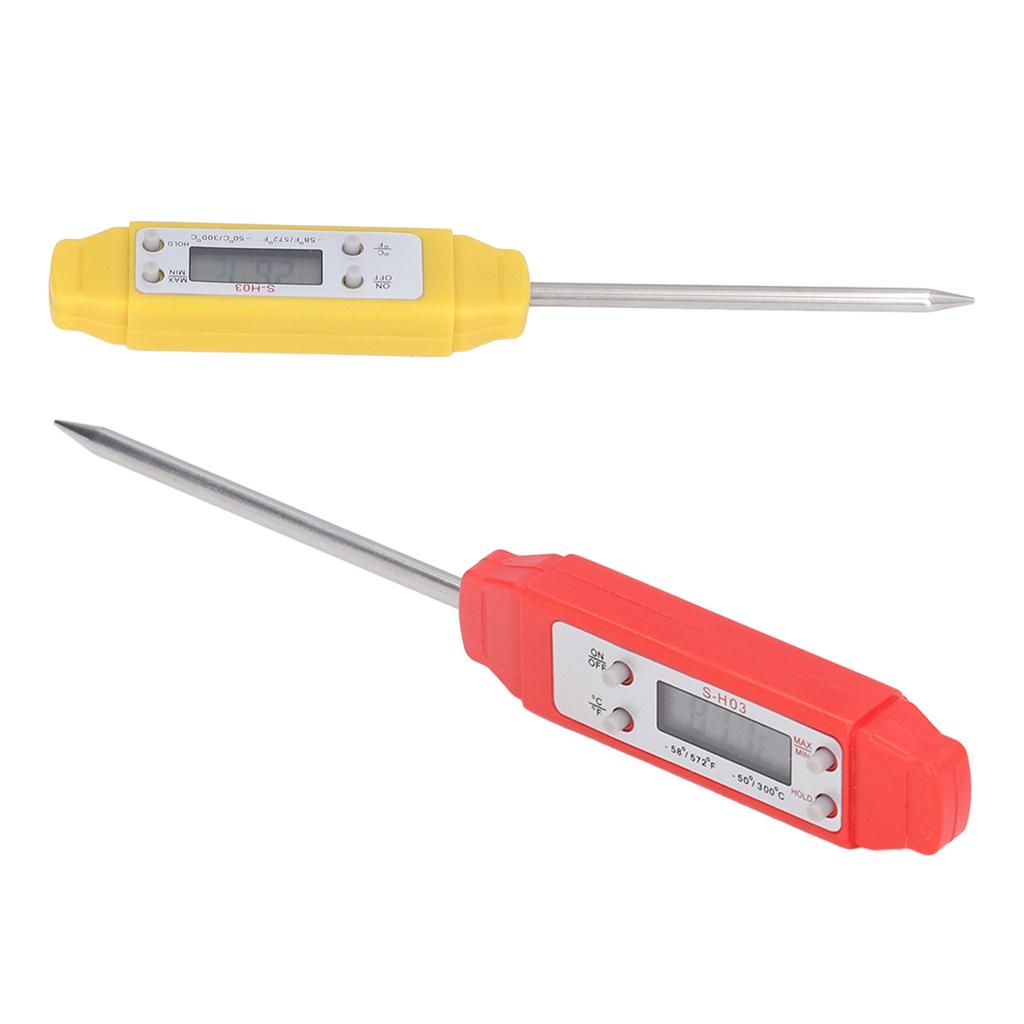 Цифровой пищевой термометр с автоматической калибровкой Ручка Высокоточный электронный карманный термометр Электронный пищевой термометр