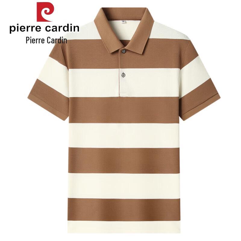 Pierre Cardin Мужская летняя полосатая футболка-поло