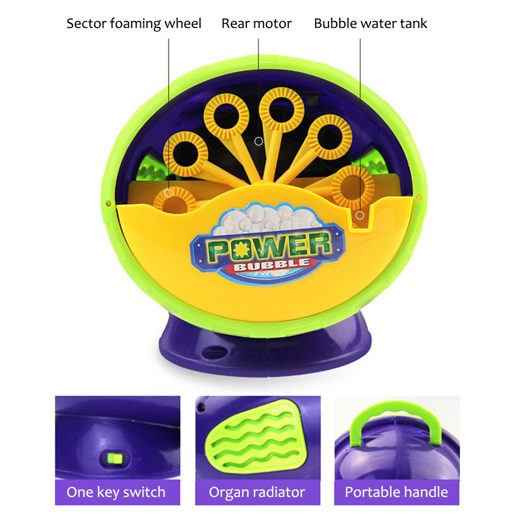 Машина для мыльных пузырей для детей Машины для мыльных пузырей с жидкостью для мыльных пузырей для вечеринок свадеб на открытом воздухе