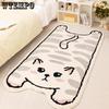 Cute Long Plush Bed  Bedroom Carpet Bay Window Balcony Living Room Children's Room Floor Mat Anti Slip