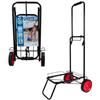 Folding Trolley - Aktive Beach - Versatile Model - 35x45x100 Cm - Black - For Adults