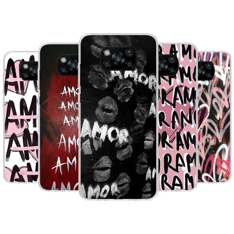 Чехол для телефона AMOR This Is Love для Xiaomi Poco X3 Nfc X4 Gt X5 Pro M5S M4 M3 M2 F5 F4 F3 F2 F1 Mi Note 10 Fundas Shell