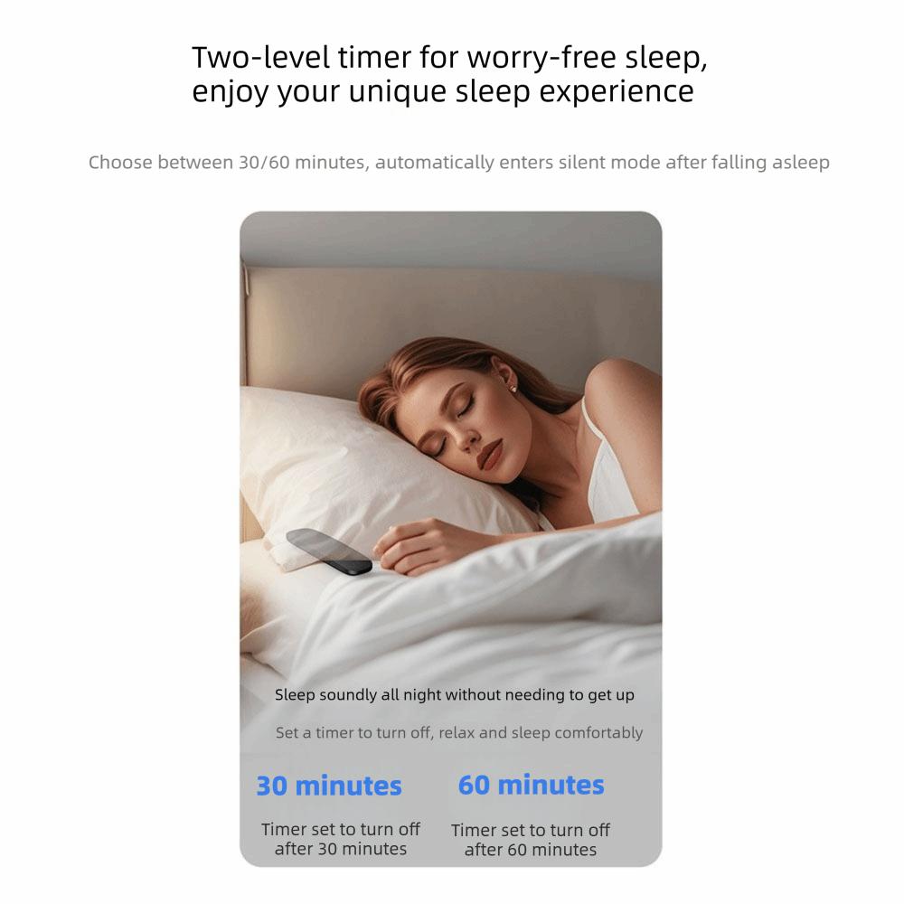 Bluetooth 5.4 Under Pillow Speaker Noise Reduction Bluetooth Speaker Bedroom Environment