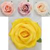 Rose Synthetic Flowers For Wedding And Home Decor With Multicolor Silk Fabric For Photo Shoots