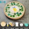 Bamboo Mosaic Coaster DIY Kit for Students and Kids