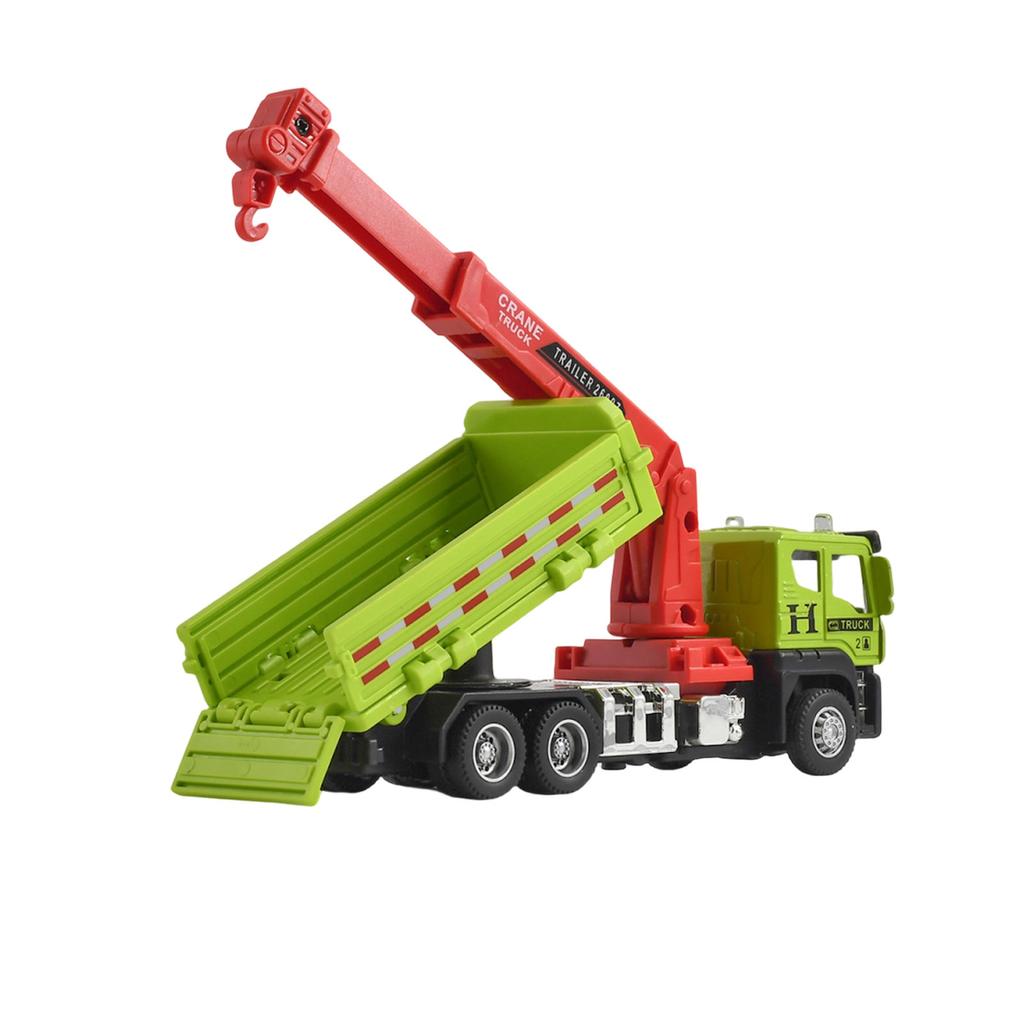 Simulation Alloy Excavator Children's Excavator Engineering Vehicle Toy Boy Baby Bulldozer Toy Car
