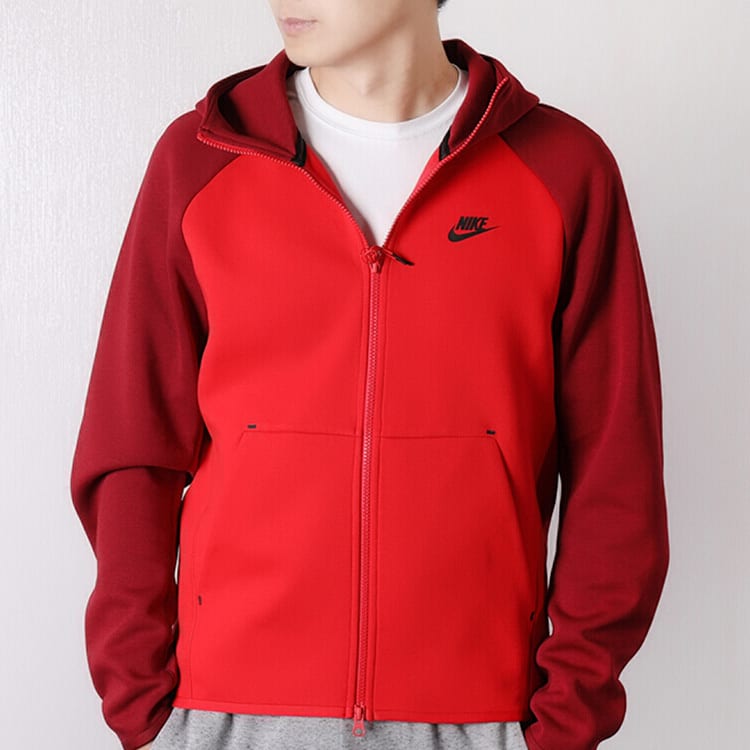 Nike Куртки Мужские Красные С капюшоном Умеренные Другое 928484-657