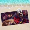 Классическое аниме про мехов C-Code G-Geass Микрофибровое пляжное полотенце Впитывающее Быстросохнущее Мягкое Полотенце для йоги, плавания, курорта, альпинизма