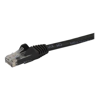 Сетевой кабель Cat6 Gigabit UTP - STARTECH - 5 м - Черный - Литой, без защелок