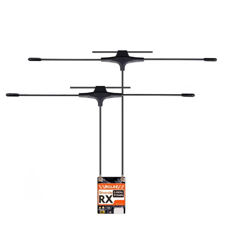 HGLRC ELRS Dual-Band Single Antenna Receiver