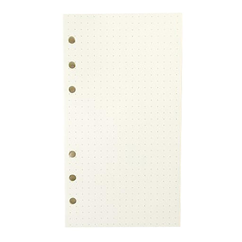 6 колец колледжа линованная бумага для письма, A6 планировщик вставки бумага сменный блок для A6 переплет блокнот журнал