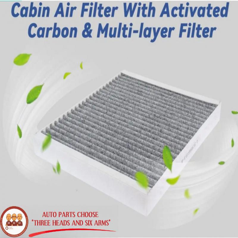 2533C-2 64119163329 Cabin Air Filter Set For BMW F10 F11 F18 535i 528i 650i 640i M6 64119272642 64119272641 CUK2533-2