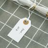 100Pcs Hanging Tags with Attached Reinforced Holes Elastic String Design Widely Used DIY Writable Labels