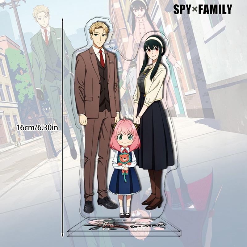 Фигурка аниме SPY X FAMILY, акриловая стоячая модель, настольный декор, подарочное украшение