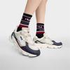 Fila Простые кроссовки на толстой подошве, увеличивающие рост, с низким верхом, повседневные, мужские, белые, коричневые, F12M422111FSP