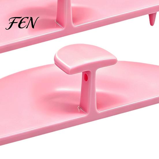 Safe PLA Cake Ornaments 3PCS Curve Auxiliary Tools, Lightweight Support Birthday Party Decor Stakes, Decorating Ruffle Stencils for Kitchen