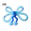 Tough Cat Toys for Aggressive Chewers Mesh Tube Toy, Butterfly Shape Interactive Chew Toy with Bells Kitten Enrichment And Plush Balls, Flexible
