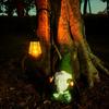 Simple Outdoor Creative Cute Elf Resin Decorative Arrangement Ornaments Garden Landscaping Handicrafts Luminous
