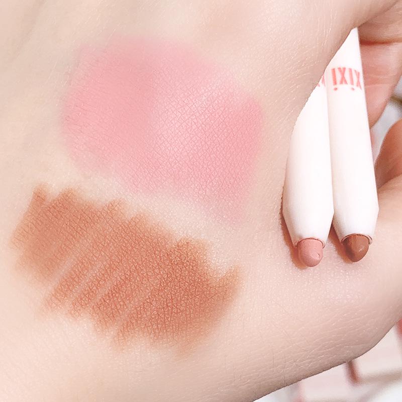 Xixi Матовая нюдовая подводка для губ и помада-карандаш с точилкой