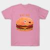 Футболка женская Burger Harajuku Print Kawaii футболка летняя с коротким рукавом женская футболка топ футболка