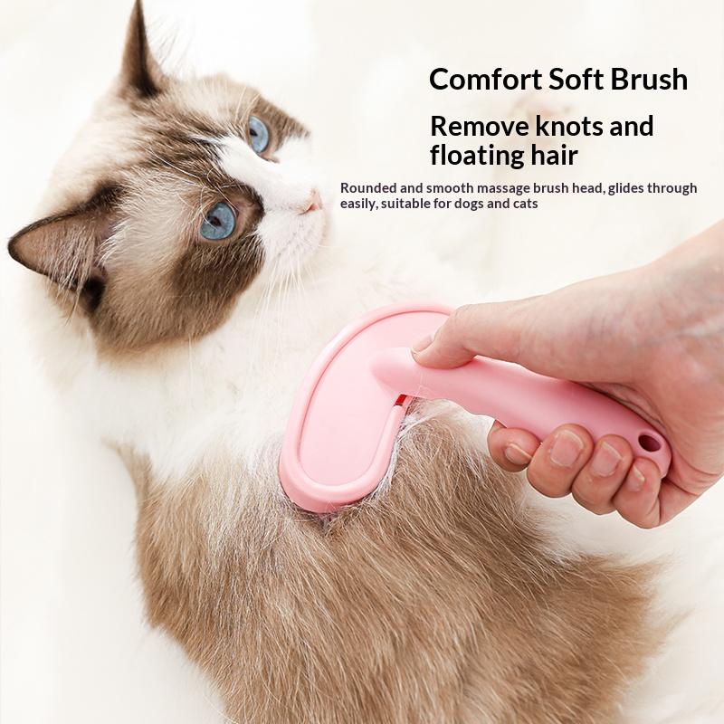 Pet Silicone Soft Tooth Brush Dog Massage Comb to Remove Floating Hair cat Hair Comb Pet Multi-functional Products