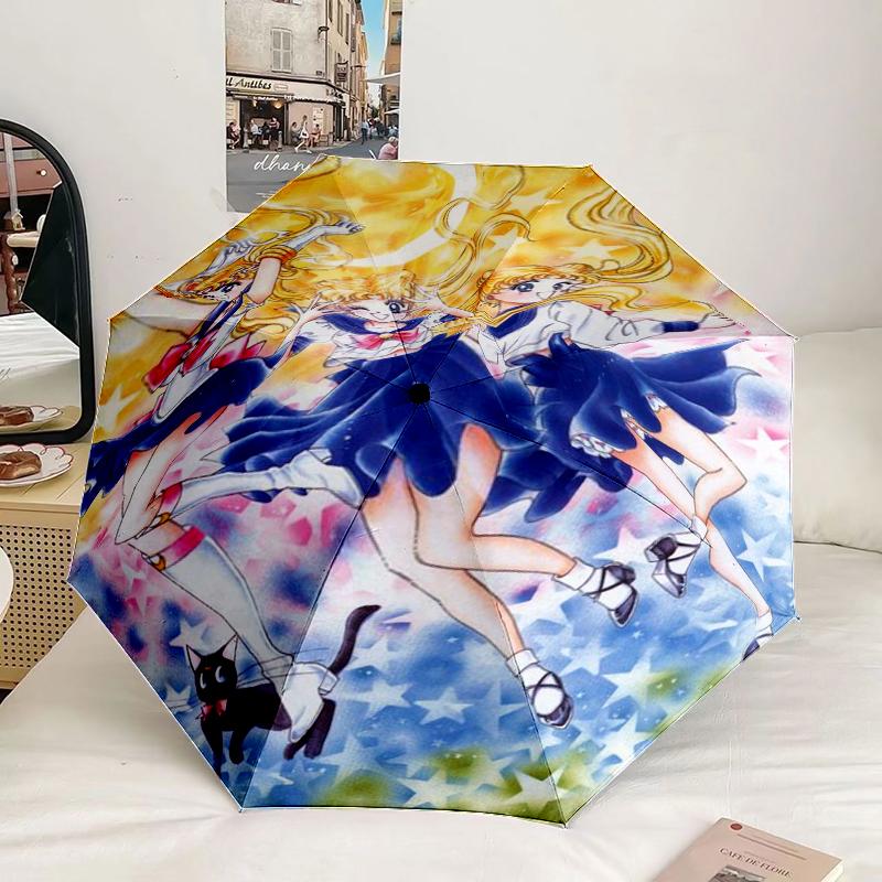 Moonlit Dance Of Love Umbrella 8-Frame for Travel, camping, Casual Lightweight Portable Umbrella, Essential for every family Holidays Gift