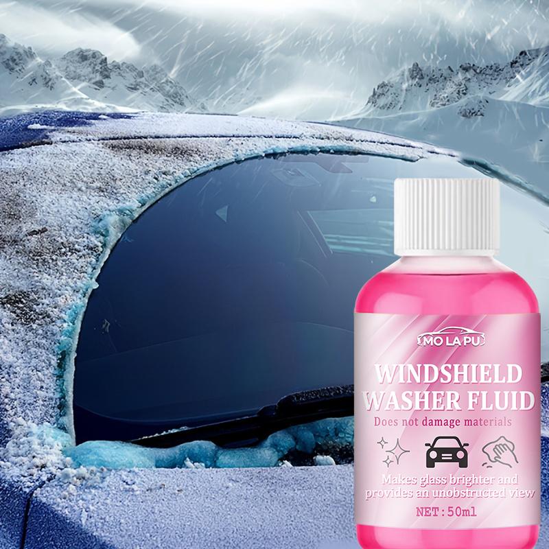 Premium Glass Cleaner Windshield Wiper Fluid, 1:100 Concentrated Solution, Suitable for Removing Water Stains, Tar, and Oxidation Layers, Keeping