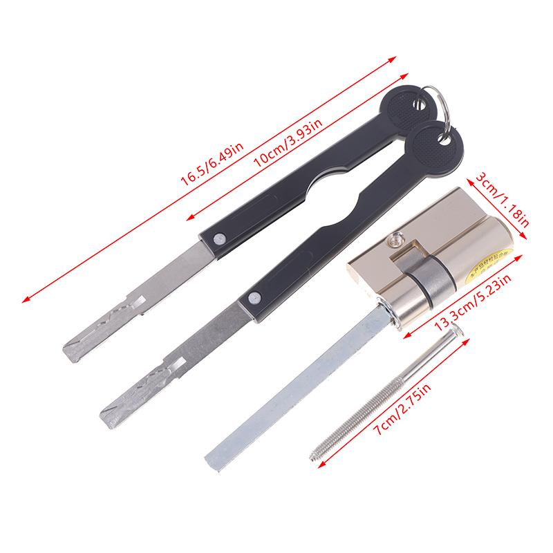 Медный автоматический цилиндр замка с отпечатками пальцев с хвостовиком C-Class Core Противоугонный аварийный замок для двери