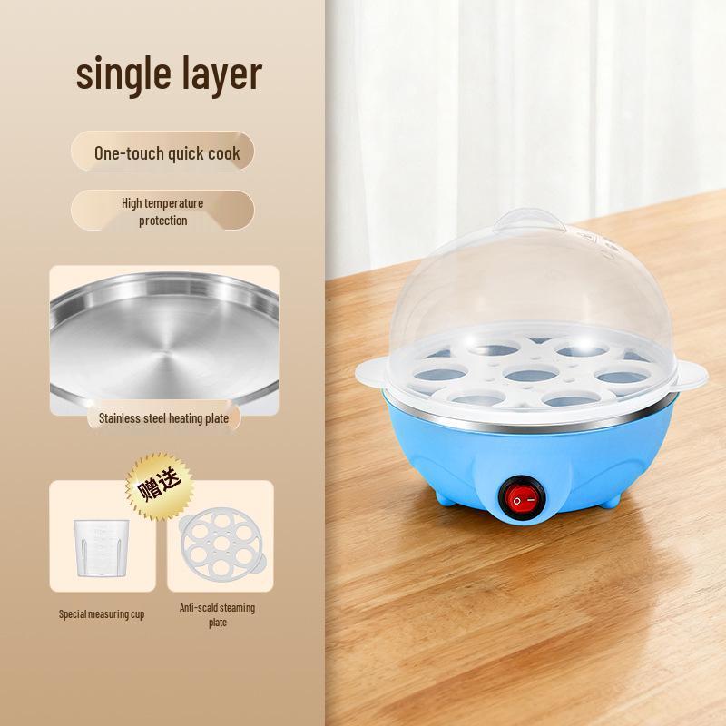 Automatic Egg Cooker: Multifunctional Steamer with Auto Power-Off for Perfect Breakfast Eggs