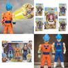 Dragon Ball Z Light Projection Figure Model Blue Goku Vegeta Kids Gift**