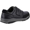 Hush Puppies Mens Fabian Leather Double Strap Shoes