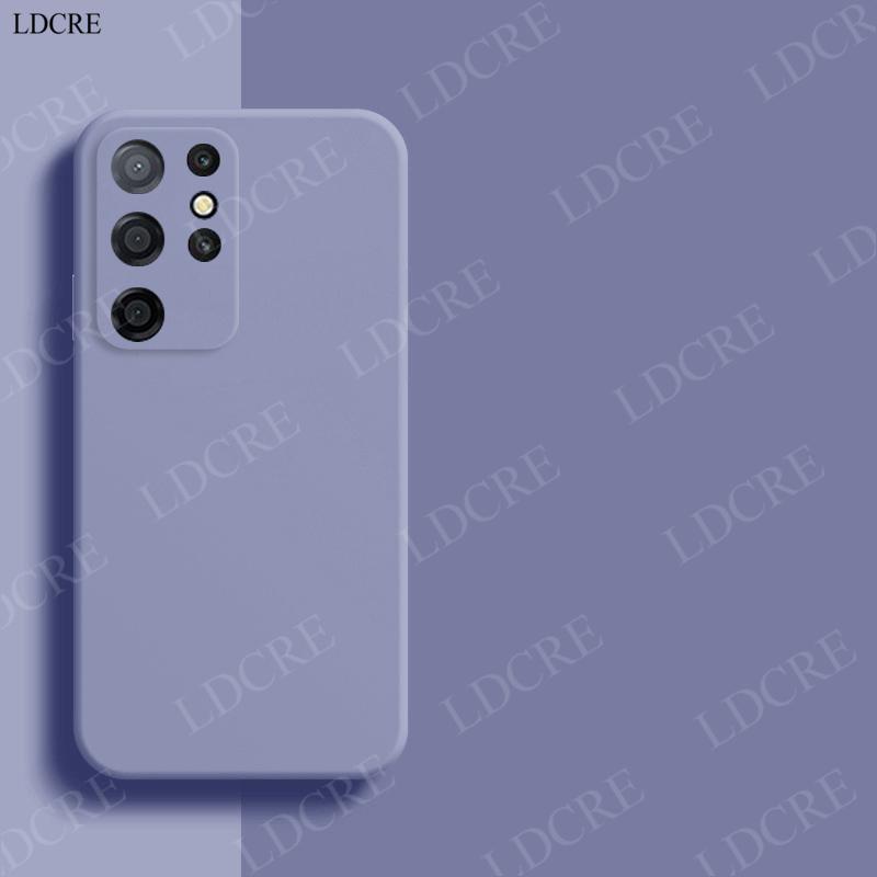 For Samsung Galaxy S22 Ultra Case Silicone Soft Plain Funda Rubber Protective For Samsung S22 Ultra Cover Galaxy S22 Plus Case