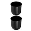 2Pcs Plastic Toilet Brush Cup Holder Modern Simple Design Compact Lightweight Bathroom Cleaning Tool Organizer Storage Rack