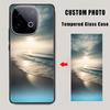 Customized Glass Phone Case DIY Cover For Vivo IQOO  z7x z7 z10 turbo z10 turbo pro z3 z5 z6 z8 z8x z9 z9s z9s pro z9x z9turbo