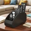 1 шт. Держатель для пультов с 5 отделениями - Совместим с ТВ/DVR/Кабельным, Компактный настольный лоток для пультов/Очков/Ручек