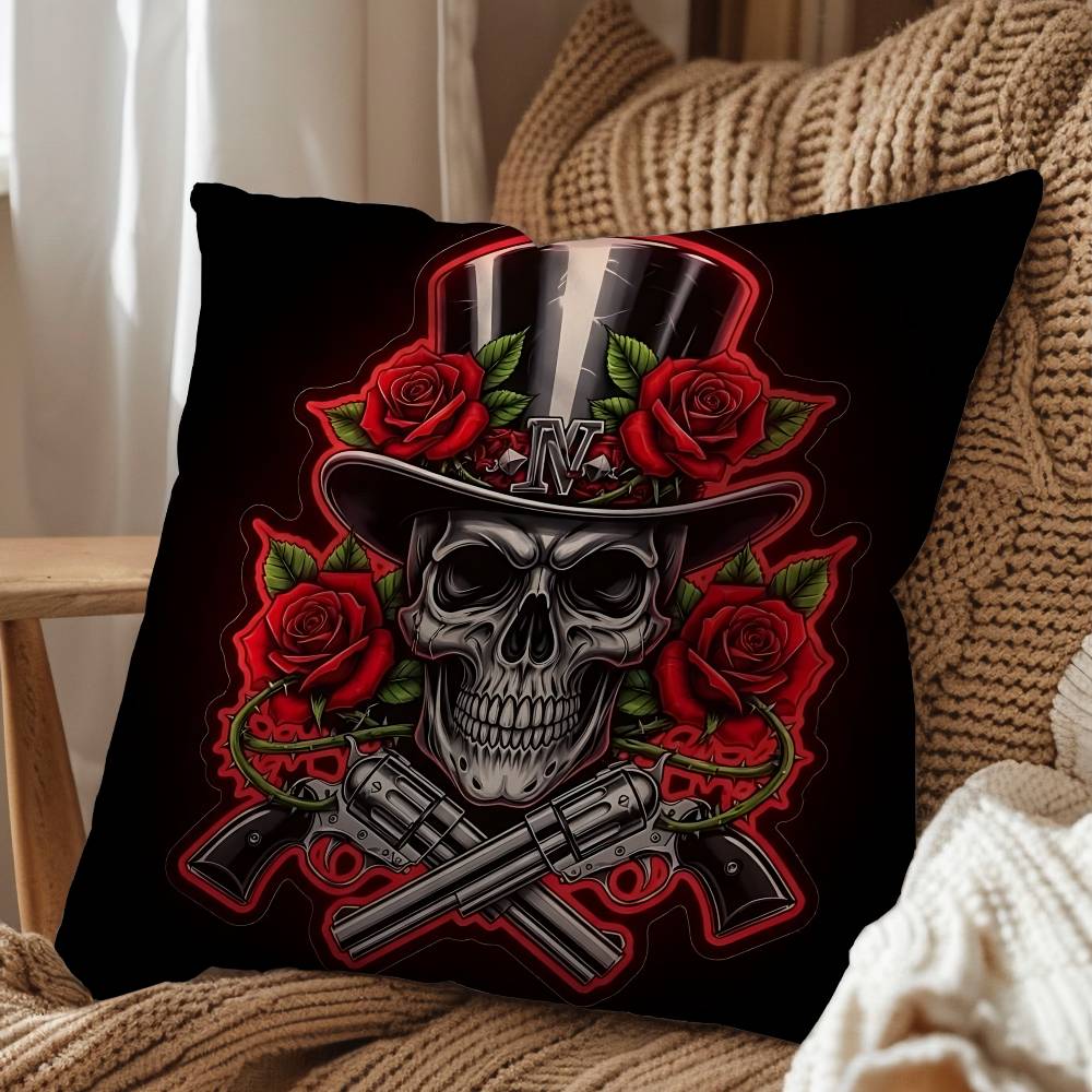 Группа Guns N Roses Appetite GNR наволочка для гостиной диванная подушка наволочка для спальни кровать наволочка для подушки домашний декор